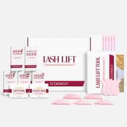 New ICONSIGN Upgrade Eyelash Lifting Sachets Set Lash Lift Kit Independent Pouch 5-8 Mins Fast Eyelash Perm Eye Lash Makeup Tool