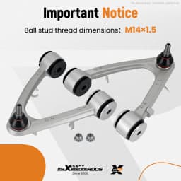 Set of 2 Front Upper Control Arms for Maserati Quattroporte GranTurismo 08-12 Brand New