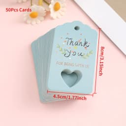 50Pcs Kraft Paper Card with 50Pcs Self-Adhesive Bags Blank Cardboard Holder Tags For Long Drop Earring Jewelry Display Packaging