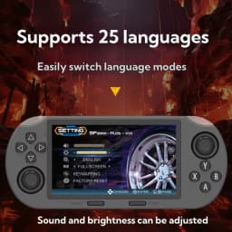 SF3000 Retro Handheld Video Game Console 4.5 Inch IPS Screen 3000mAh Portable Linux System Pocket Player Games SF3500