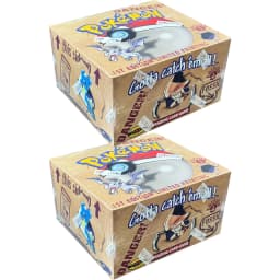 PKM Base Set Fossil Jungle Team Rocket Neo Destiny Booster Box 1999 2000 Year 1st Edition 1Box 36 Packs Proxy Game Cards Sealed