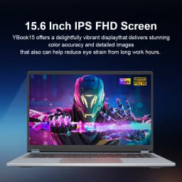 Ninkear YBook 15 Laptop 2 in 1 AMD Ryzen 3 3250U 15.6 Inch Full HD Display 16GB RAM 512GB SSD 2 in 1 Convertible Notebook Windows 11 360° Touchscreen USB-C PD 65W Fast Charging for Business Home Office Study and Everyday Multitasking