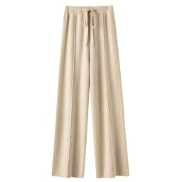 Wool Knitted Wide Leg Pants for Women in Autumn and Winter, with a Draping Feel and Straight Tube Wool Casual Woolen Pants