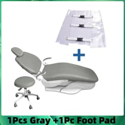 1Pcs Dental Chair Cover Unit PU Leather Elastic Waterproof Protective Case Seat Chair Cover Dental Chair Mat Foot Pad Dentistry