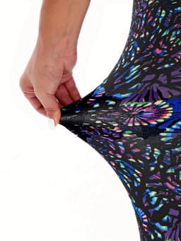 Printed Geometric Casual Tight Fitting Women's Tight Pants For Healthy Height Suitable For Stretching Running Sports Exercise