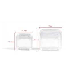 Gemstone Display Holder Case Membrane Bead Jewelry Box Elastic Film Chip Tooth Ring Pendant Loose Diamond Packaging Storage Box