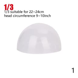 1/3 1/4 1/6 1/8 1/12 Doll-specific Wig Headgear Silicone Anti Slip Anti Staining Fixed Hair Headgear Doll Toys Accessories