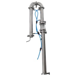 2inch Stainless Steel Moonshine Reflux Distilling Column Brew Wine Making Tool Tubular Distillation Tower Mesh Brewing Equipment