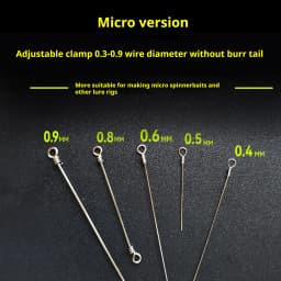 Wire Bending Steel Wire Bending Machine&Coiling Tool – Slow Pitch Jig Fly Tying Bait Making and Reel Winding All-in-One Kit