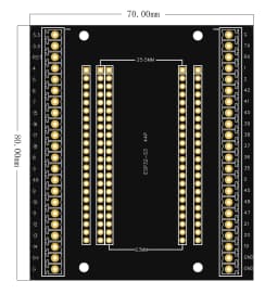 ESP32-S3 Development Board with Expansion Adapter Kit 2.4G Wifi BT Module MCU ESP32-S3WROOM1 N16R8 44Pin Type-C ESP32-S3