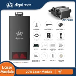 AlgoLaser Blue Diode-10W 20W /1064nm Fiber- 2W Laser Module for Laser Cutter Tools Wood Acrylic Woodworking Machinery & Parts