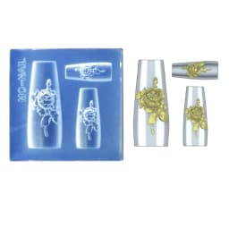 Flexible Silicone Carving Flower Art Mold for Crafting Intricate 3D Floral Designs in DIY Projects