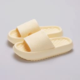 Lucyever 2026 Summer Non-slip Soft Cloud Slippers Women Comfy Eva Thick Platform Slides Woman Couple Bathroom Home Flip Flops 45