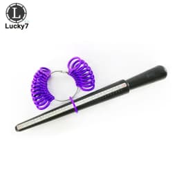Jewelry Tools Ring Size Mandrel Stick Finger Gauge Ring Sizer Measuring Jewelry Tool Set Ring Size