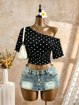 Women One Shoulder Short Sleeve Side Ruched Cropped T Shirt 2026 Summer Y2K Going Out Casual Streetwear Tops