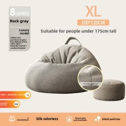 Lazy Sofa Bean Bag Single Person Can Lie Down and Sleep floor sofa muebles bean bag chair with filling
