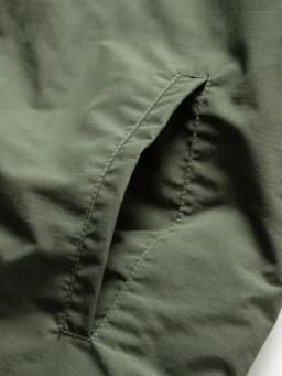 Loose Fit Men's Outdoor Cotton Jacket Inner Liner Tagless American Military Style Workwear Waterproof Long Sleeve V-Neck Coat
