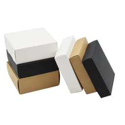 50Pcs Paper Cardboard Gift Boxes Jewelry Packaging Boxes Carry Case Jewelry Accessory Packaging Handmade Gifts Display Boxes
