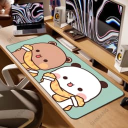 Bubu Dudu Gamer Deskmat Xxl Mouse Pad Anime Computer Table Mat Pc Gaming Accessories Mousepad Large Mats Office Mause Pads Setup