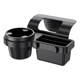 Car Cup Stand Phone Holder Mount Tray Side Door Window Storage Barrel Pocket Hanging Storage Rack with Auto Interior Accessories