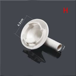 Air Conditioner Ac External Unit Drain Hose Connector Elbow Fitting With Rubber Ring