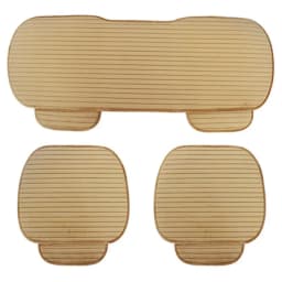 Warm Car Seat Cover for Front Rear or Full Set Flocking Chair Protector Seat Cushion Pad Mat Non Slide Auto Universal