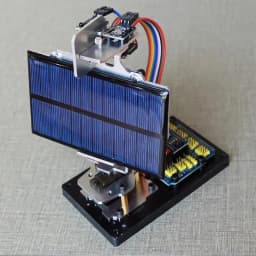Mg90 Unassembled Digital Multimeter Intelligent Solar Tracking Equipment For Arduino Robot DIY Kit Programming Robot Toys Gifts