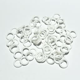 100pcs Pigeon Foot Rubber Ring Colorful Elastic Identification Rings For Carrier Pigeon Racing Pigeons Bird Appliances 8mm