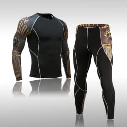 Men's Compression Sport Suits Gym Tights Training Clothes Workout Jogging Set Running Rashguard Tracksuit Sportswear For Men