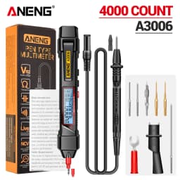 ANENG A3006 Multimeter Test Pen AC/DC Voltage Capacitance Resistance 4000 Counts Multimetro NCV Iinduced Electricity DIY Tester