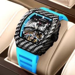 Fully Automatic Skeleton Mechanical Watch, Fashionable Personality, Luxury Hot Men's Watch, Casual Business Watch