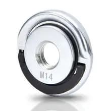 Angle Grinder M14 Thread Inner Outer Flange Nut Set Quick Release Locking Nut Replace Onnfang 1PC