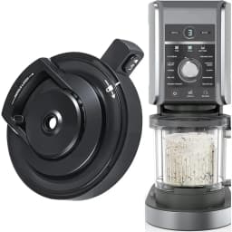Compatible with Ninja CREAMi Ice Cream Maker NC301 NC300 CN301CO NC299AMZ Replacement Outer Bowl Lid
