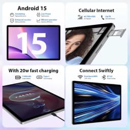 Super Large Screen 14 inch Android 15 Tablet PC 20GB 512GB Phone Call BT5.0 5G WiFi GPS Google Play Tabs Pads Global Language