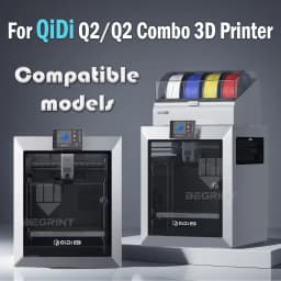 Bimetallic Nozzle For QIDI Q2 With Ceramic Insulation Integrated Design Quick Removal Integration Nozzles For QIDI Q2C Printer