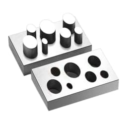 Jewelry Clasp Press Tool Set Necklace Punching Molds Bracelet Making Molds Adjustable Steel Die Cutter for Jewelry