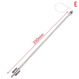 30Styles 45-400mm Stainless Steel Float Switch Tank Liquid Water Level Sensor Double Ball Switch Tank Pool Flow Sensors Float