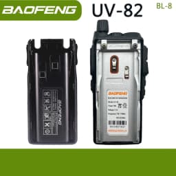 Baofeng UV-82 Li-ion Battery USB-C Type-C Charger 2800/3800mAh BL-8 Original For UV-8D UV-82HP UV-8D UV-82WX UV89 Two Way Radio