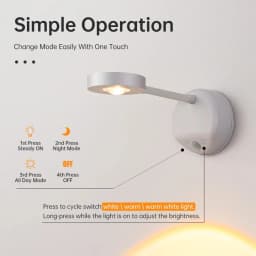 Night Light Motion Sensor Light Wireless USB LED for Kitchen Bedroom Mural Living Room Sensor Wall Lamp Indoor Lighting LED USB