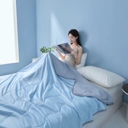 New Wave Pattern Cool Summer Blanket Natural Coolness Qulited Duvet Cooling Sensation Comforter Well-vetilated Queen King Quilt