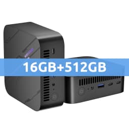 Blackview MP100 NEW Mini PC AMD 7430U Windows 11 6-Core 12-thread 16GB + 512GB SSD WiFi 6 Mini Computer PC BT5.2