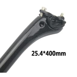 No Logo Carbon MTB Seatpost Bicycle Seat Post Offset 25mm Road Bike Seatpost 25.4/27.2/30.8/31.6mm Mountain Bike Seat Tube