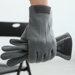 Winter Keep Warm Touch Screen Plus Velvet Inside Mens Gloves Fashion Personality Simple Thicken Man Outdoor Drive Cycling