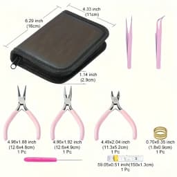 8pcs/5pcs/3ps/2pcs Is an Advanced Jewelry Tools Kit for DIY Production, Suitable for Beginners and Experts