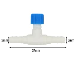 10/20pcs Aquarium Air Flow Control Valve Tap Fish Tank Air Water Flow Regulator Hose Connector Control Valve For 5mm Oxygen Tube