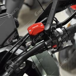 Chekis Is Suitable for Zontes 368g 368E 368K 368D 368m 501g Motorcycle Modification Parts, Brake Master Cylinder Cover, Aluminum Alloy Oil Tank Cover, Hydraulic Oil Tank Decorative Cover