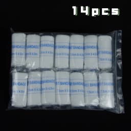 PBT Elastic Bandage First Aid Kit Gauze Roll Wound Dressing Medical Nursing Emergency Care Bandage 7cm*4.5M Medical Supplies