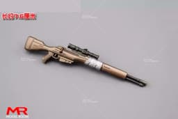 1/12 Scale Mini Sniper Rifle Gun Model AKM M4A1 98K Scene Accessories Fit 6'' Male Female Soldier Action Figure Body