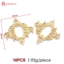 High Quality 18K Gold Color Brass and Zircon More Style Earrings Connect Charms Pendants Jewelry Making Diy Findings Accessories