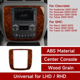 Car Center Console Armrest Box Interior Sticker For Chevrolet Avalanche Silverado Suburban Tahoe GMC Sierra Yukon XL Accessories